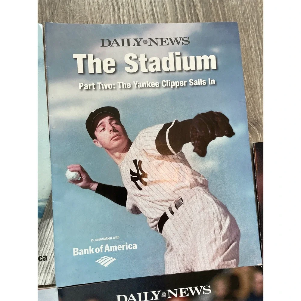 2008 The Daily News The Stadium Part 1-5 Babe DiMaggio Maris Reggie Torre Mantle